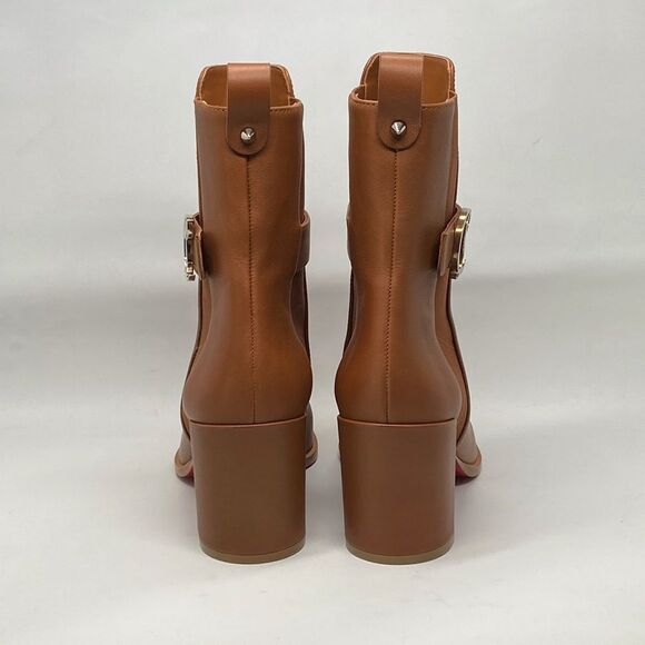 Christian Louboutin Leather 70 Chelsea Booties size 39.5 - Picture 8 of 15